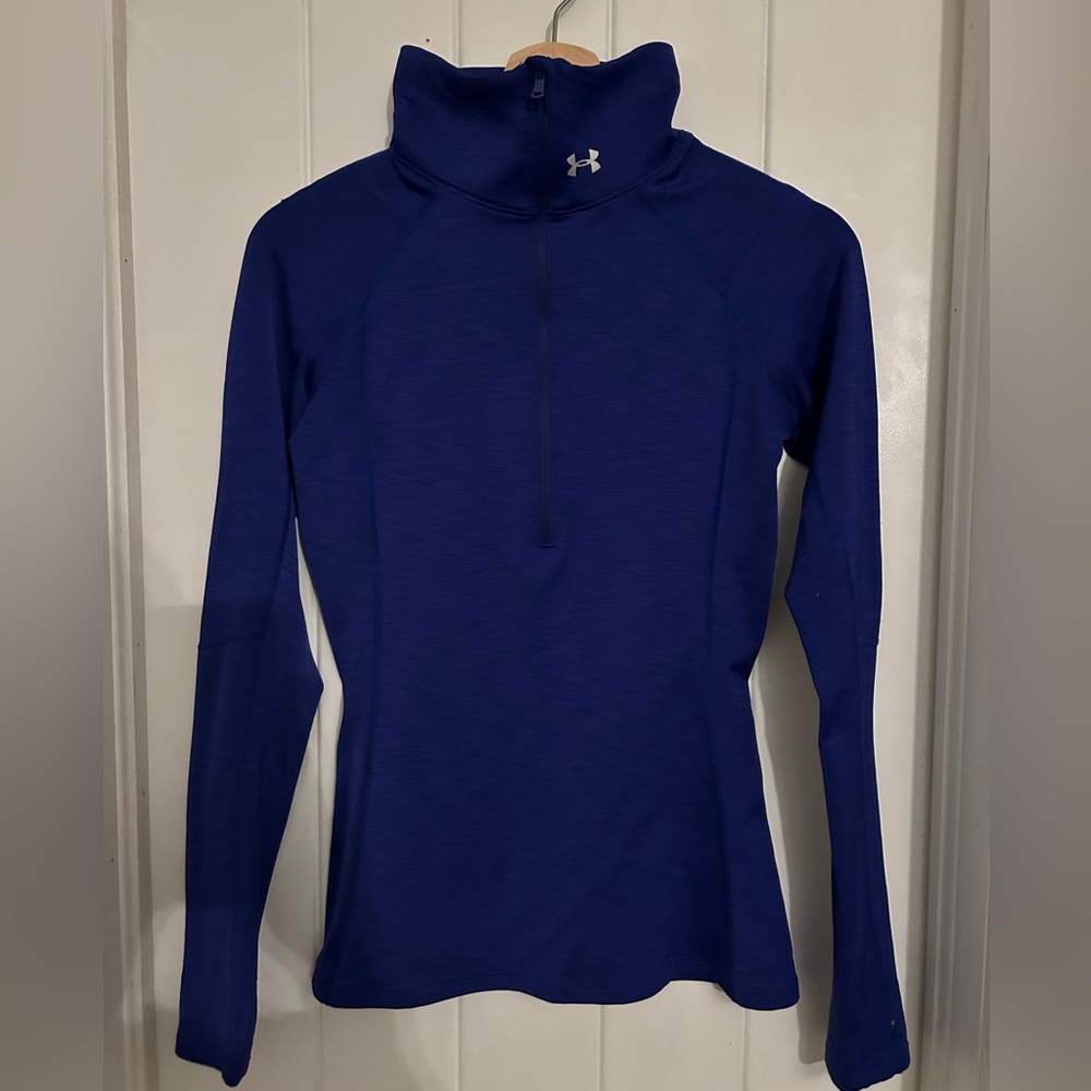 Women’s Under Armour Purple Cool Gear Running Long Sleeve Sz XS